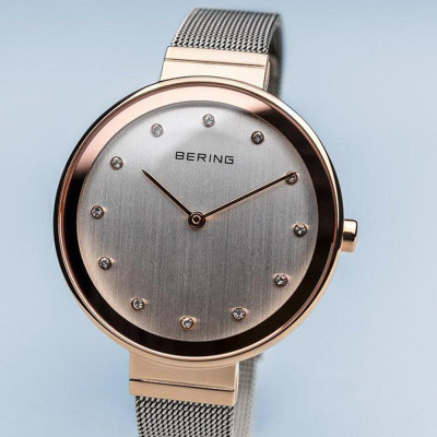 Đồng Hồ Nữ Bering Classic Màu Bạc 12034-064