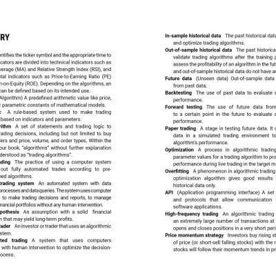 Algorithmic trading theory and practice - A practical guide with applications on the Vietnamese stock market