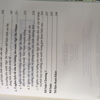 Tư Tưởng Yêu Nước Ngô Thì Nhậm - TS. Lưu Đình Vinh - (bìa mềm)