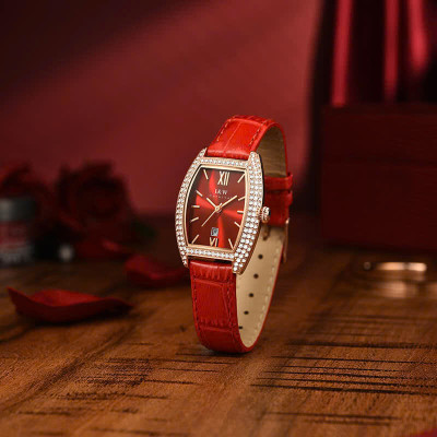 Đồng hồ nữ chính hãng IW Carnival IW537L-3 Kính chống xước ,Chống nước 30m ,Bảo hành 24 tháng,Máy pin Quartz,dây da đen xịn,thiết kế mặt chữ nhật đơn giản dễ đeo