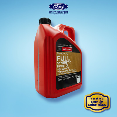 Dầu Nhớt Động Cơ Tổng Hợp Toàn Phần 4L | Motorcraft 5W-30 913-D – Bôi Trơn Tối Ưu & Bảo Vệ Động Cơ
