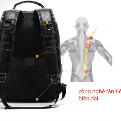 Balo da nam thời trang cao cấp phong cách châu âu