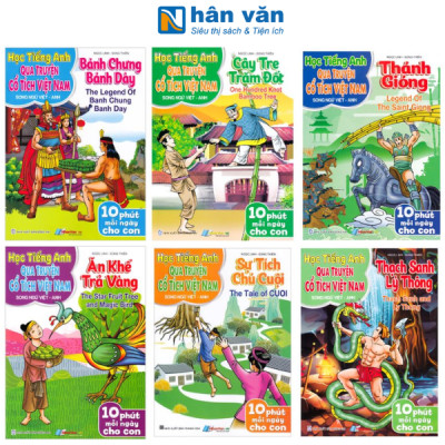 Sách - Học Tiếng Anh Song Ngữ Qua Truyện Cổ Tích - Nhiều Chủ Đề