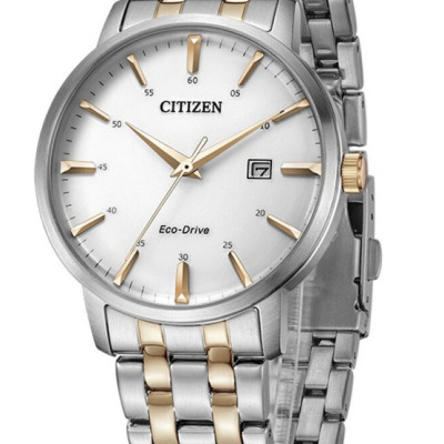 Đồng Hồ Nam Citizen Dây Thép Không Gỉ BM7466-81H - Mặt Trắng