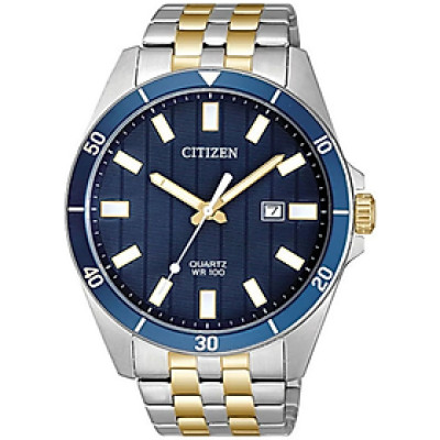 Đồng Hồ Nam Citizen Dây Thép Không Gỉ BI5054-53L - Mặt Xanh