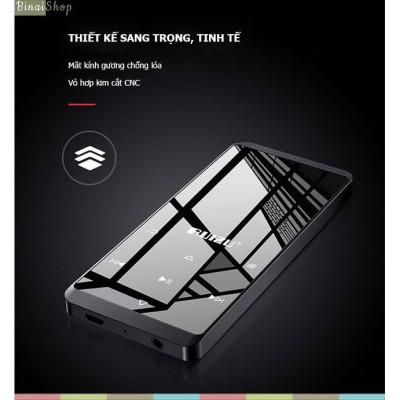 Máy Nghe Nhạc Lossless Bluetooth Ruizu D02  - Hàng Chính Hãng