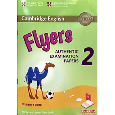 Cambridge English Flyers 2 for Revised Exam From 2018 Student