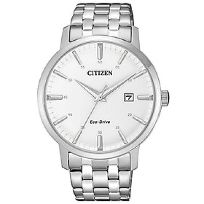 Đồng Hồ Nam Citizen Dây Thép Không Gỉ BM7460-88H - Mặt Trắng