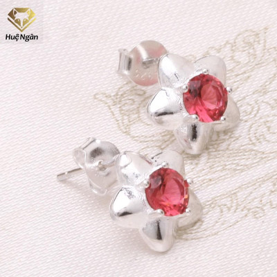 Bông tai bạc Ý 925 Bạc xinh Huệ Ngân - Ngôi sao hi vọng RYE140802