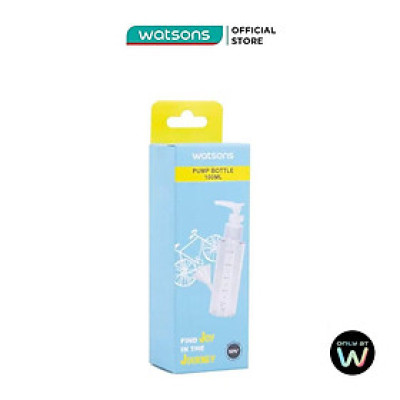 Chai Rỗng Pump Watsons Đựng Mỹ Phẩm 100ml