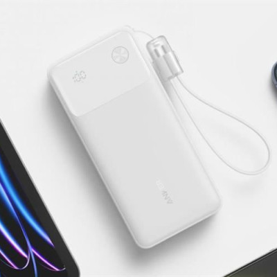 Pin sạc dự phòng 20000mAh Type C PD QC 3.0 30W Anker A1384 kèm Cáp Type C - Hàng Chính Hãng