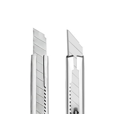 Set 20 Dao Rọc Giấy Văn Phòng Bằng Inox Không Gỉ -Dao Rọc Giấy  Mini, Nhỏ Gọn