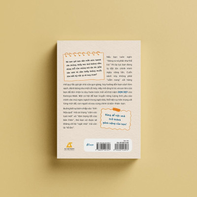 Sách - Dọn Nhà - Đừng Để Việc Nhà Trở Thành Gánh Nặng Của Bạn - AZ Việt Nam