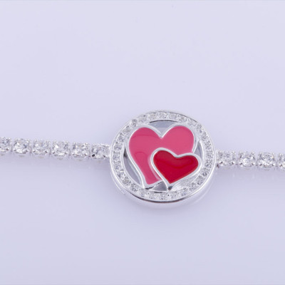 Lắc tay bạc nữ S925 Italia Bạc Xinh LTX16