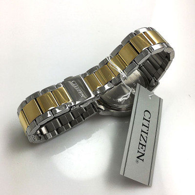 Đồng Hồ Nữ Citizen Đính Đá Swarovski Dây Thép Không Gỉ ED8094-52N - Mặt Xà Cừ