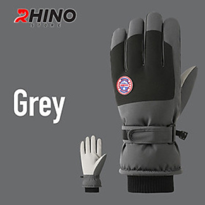 Găng tay chống gió lạnh Rhino G905 lót lông cừu nam nữ cảm ứng điện thoại