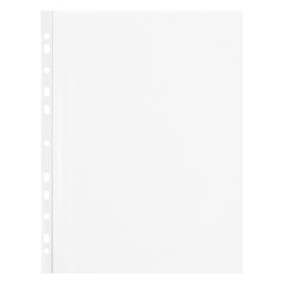 Túi 100 Bìa Lỗ Flexoffice A4 Fo - Cs03 (Không Viền 0.045mm)