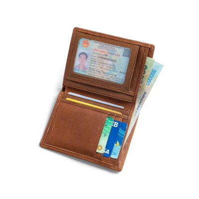 Ví Nam da bò sáp cao cấp  GP Premium Leather 100% da bò sáp .bảo hành 18 tháng .