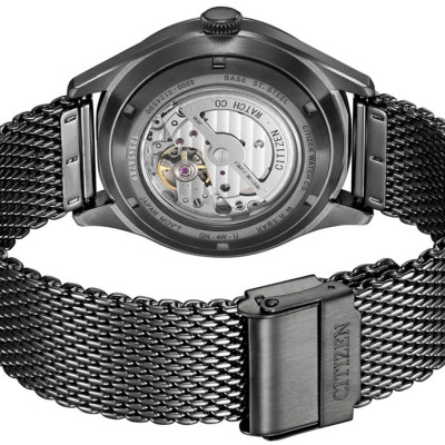 Đồng Hồ Citizen C7 Dây Thép Không Gỉ NH8397-80H - Mặt Đen