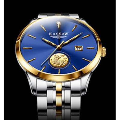 Đồng hồ nam chính hãng KASSAW K111-2 (Swiss Movt - Mạ vàng 24k)