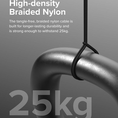 Cáp sạc nhanh 240W cho điện thoại/laptop/tablet RINGKE USB-3.2 Gen 2X2 USB-C Cable - Hàng Chính Hãng