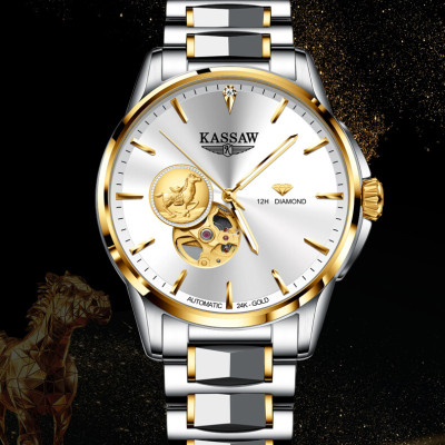 Đồng hồ nam chính hãng KASSAW K777-1 (Mạ vàng 24k)
