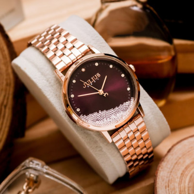 Đồng Hồ Nữ Julius Hàn Quốc JA-1283 Dây Thép Thanh Lịch - Đẳng Cấp