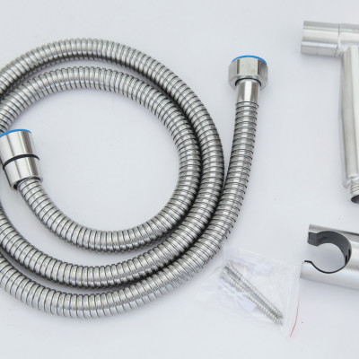 Van vòi nước đa năng 02 đầu kèm bộ xịt vệ sinh Inox 304 (Hàng chính hãng)