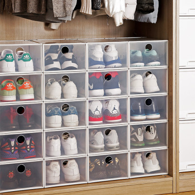 Combo 5 Hộp Đựng Giày Nhựa Cứng Trong Suốt ,Tháo Lắp Dễ Dàng 