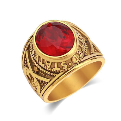 Nhẫn nam titan đẹp cao cấp thời trang inox thép không gỉ kiểu nhẫn mỹ trangsucpt đá xanh lá PTNNA219