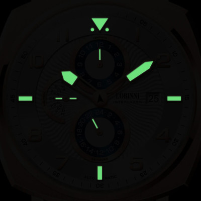 Đồng hồ nam chính hãng Lobinni No.16053-1