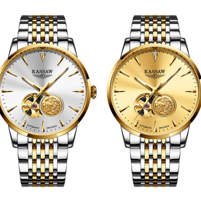 Đồng hồ nam chính hãng KASSAW K555-2 (Mạ vàng 24k)