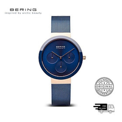 Đồng Hồ Nữ Bering Ceramic Màu Xanh Dương 35036-367