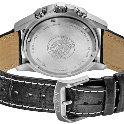 Đồng Hồ Nam Citizen Dây Da BL5551-14H - Mặt Xám