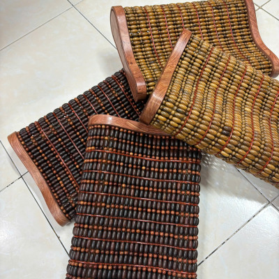 Gối Hạt Gỗ Bách Xanh Cao Cấp ,  Gối Công Thái Học - Kích Thước 43cmx24cmx8/4cm ( video , hình thật )