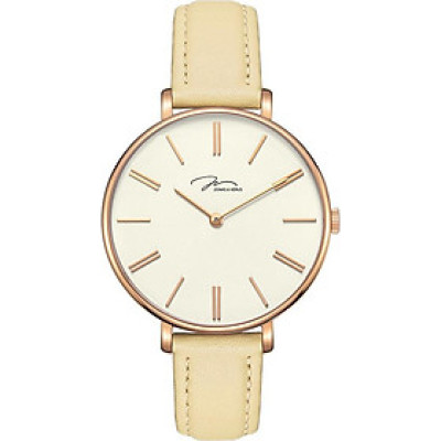 Đồng hồ đeo tay Nữ hiệu JONAS & VERUS X01855-Q3.PPWLY, Máy Pin (Quartz), Kính sapphire chống trầy xước, Dây Da Italy