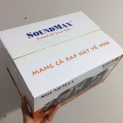 Bộ loa di động 2.1 kết nối AUX / Bluetooth nguồn USB SOUNDMAX A-700 - Hàng chính hãng