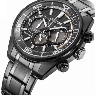 Đồng Hồ Nam Citizen Dây Thép Không Gỉ CA4335-88E - Mặt Đen