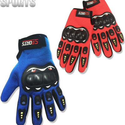 Găng tay phượt full ngón, bao tay moto kín ngón có gù bảo hộ TT07-GTF