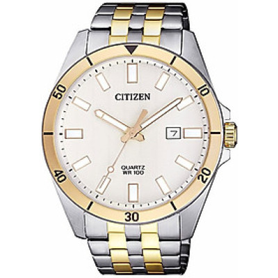 Đồng Hồ Nam Citizen Dây Thép Không Gỉ BI5056-58A - Mặt Trắng