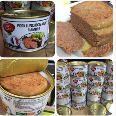Thịt hộp Luncheon Meat Jean Floch 200g - Pháp ( Thịt heo)