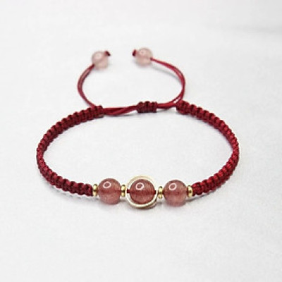 LẮC TAY , VÒNG TAY DÂY CHỈ ĐỎ CHUYỂN VẬN , GIẢI VẬN ĐEN