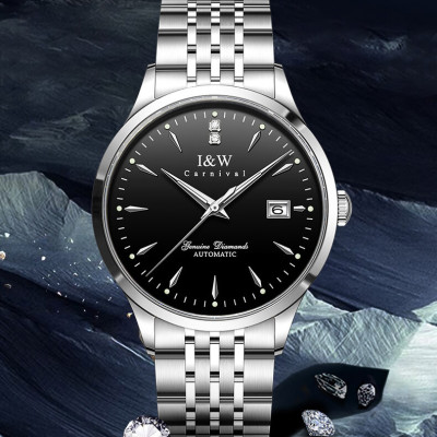Đồng hồ nam chính hãng IW Carnival  IW731G-2 ,kính sapphire,chống xước,chống nước 50m,Bh 24 tháng,máy cơ (automatic)
