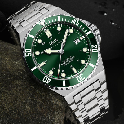 Đồng hồ nam chính hãng IW Carnival IW726G-1 ,Kính sapphire,chống xước,Chống nước30m,BH24 tháng,Máy điện tử(pin),dây da