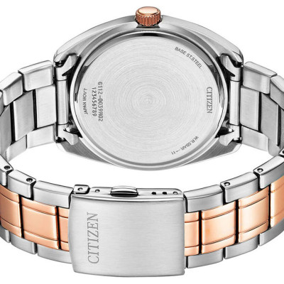 Đồng Hồ Nam Citizen Dây Thép Không Gỉ BI5104-57L - Mặt Xanh