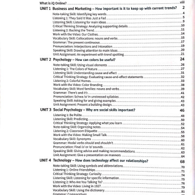 Q: Skills For Success: Level 2: Listening And Speaking Student Book With iQ Online Practice - 3rd Edition