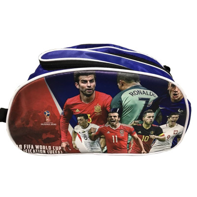 Túi đựng giày thể thao 2 ngăn 3D World Cup 2018 - Màu Ngẫu Nhiên