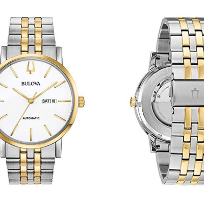 Đồng Hồ Nam Bulova Dây Thép Không Gỉ 98C130 - Mặt Trắng