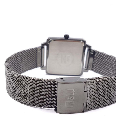 Đồng hồ Unisex Q&Q Citizen QB51J412Y dây kim loại thương hiệu Nhật Bản