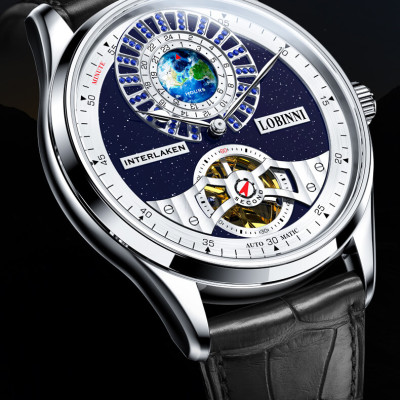 Đồng hồ nam chính hãng Lobinni No.16038-3